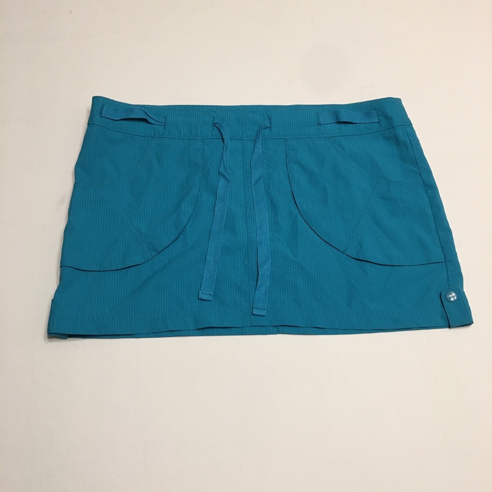 Eco Swim Skirt in Blue Size Large